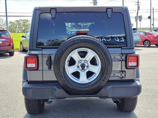 used 2021 Jeep Wrangler Unlimited car, priced at $27,313