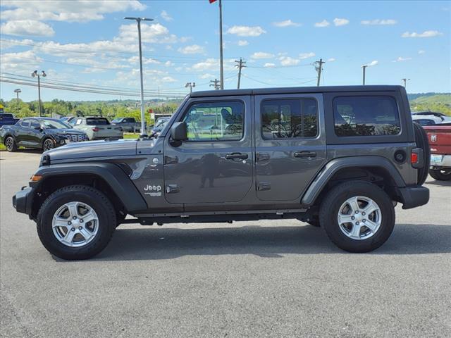 used 2021 Jeep Wrangler Unlimited car, priced at $28,417