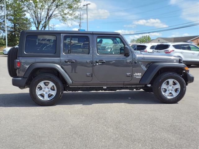 used 2021 Jeep Wrangler Unlimited car, priced at $28,417