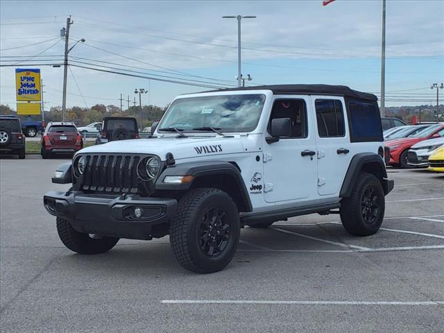 used 2021 Jeep Wrangler Unlimited car, priced at $32,995