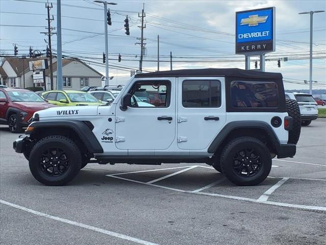 used 2021 Jeep Wrangler Unlimited car, priced at $32,995