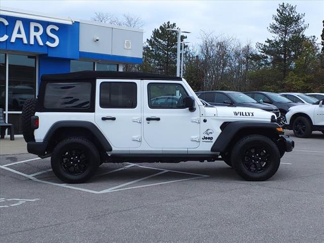 used 2021 Jeep Wrangler Unlimited car, priced at $32,995