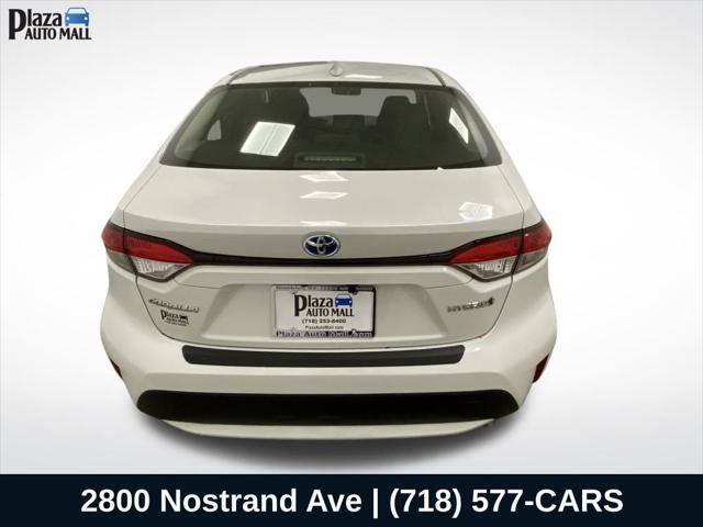 used 2021 Toyota Corolla Hybrid car, priced at $20,173