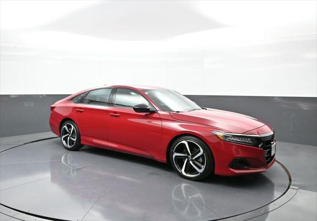 used 2021 Honda Accord car, priced at $25,500