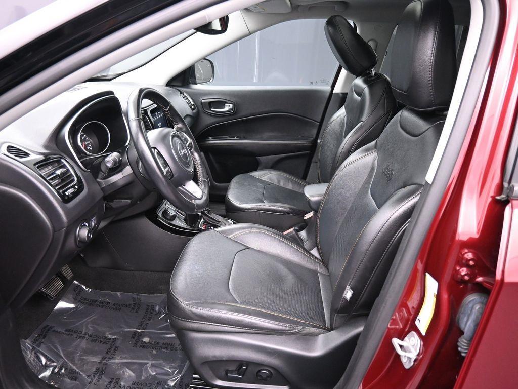 used 2021 Jeep Compass car, priced at $18,500