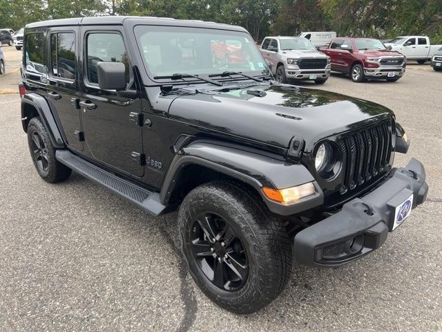 used 2021 Jeep Wrangler Unlimited car, priced at $34,580