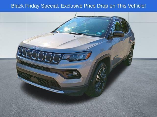 used 2022 Jeep Compass car, priced at $19,999