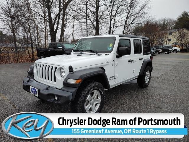 used 2019 Jeep Wrangler Unlimited car, priced at $22,297