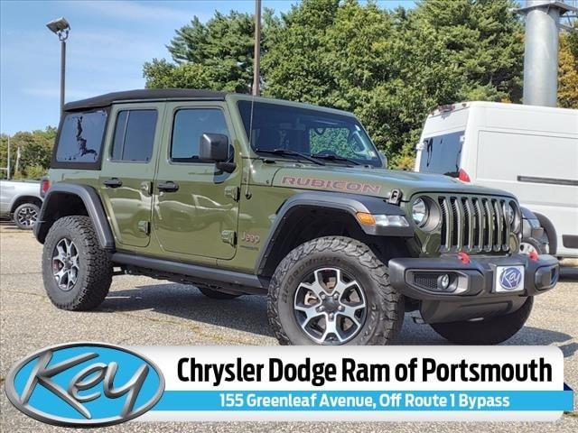 used 2022 Jeep Wrangler Unlimited car, priced at $41,999