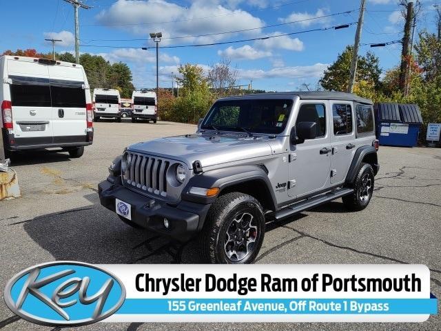 used 2021 Jeep Wrangler Unlimited car, priced at $27,999