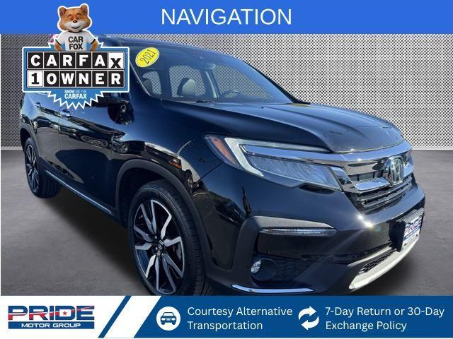 used 2021 Honda Pilot car, priced at $31,197