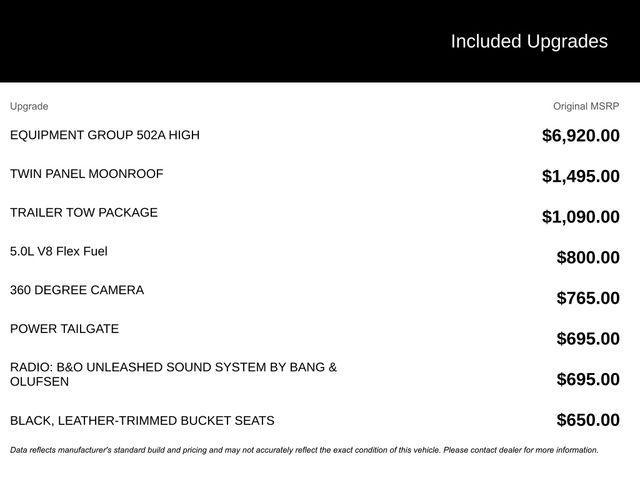 used 2021 Ford F-150 car, priced at $63,537