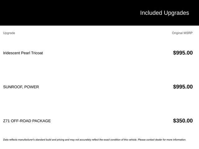 used 2020 Chevrolet Silverado 1500 car, priced at $36,424