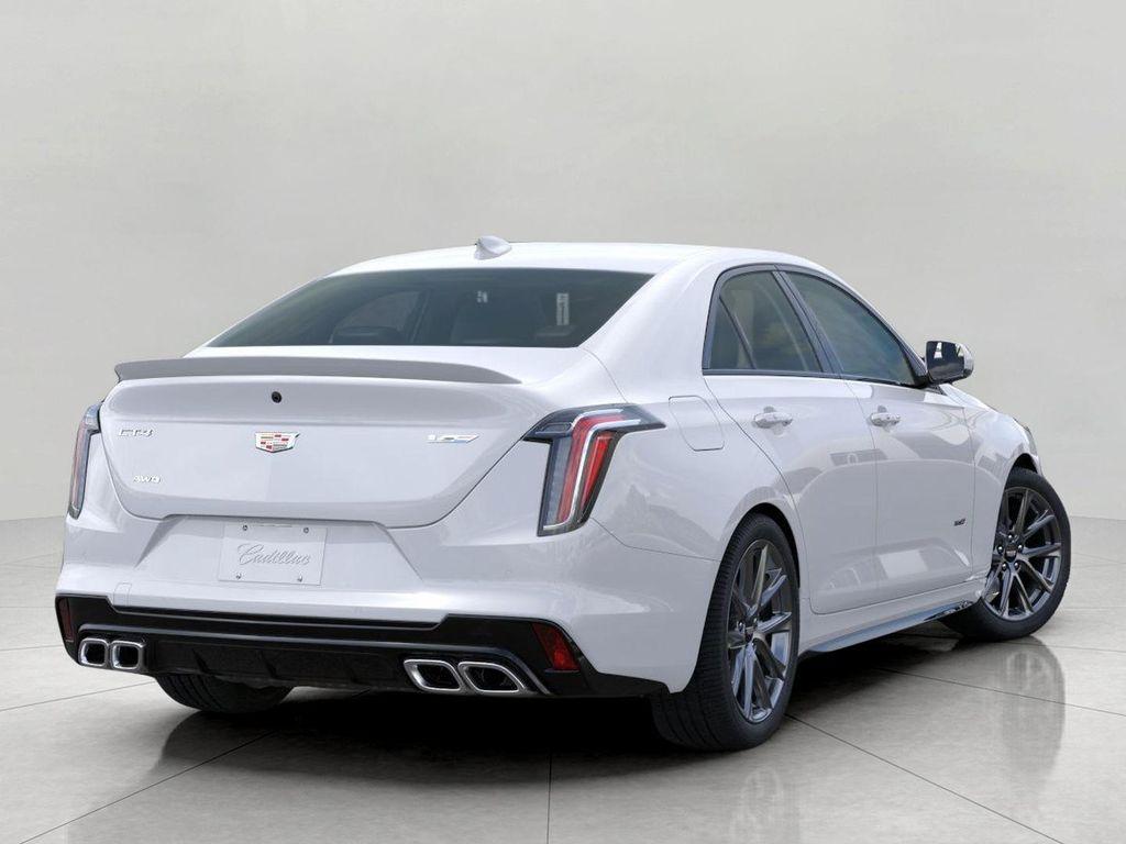 new 2026 Cadillac CT4-V car, priced at $55,245