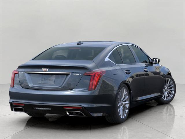 new 2025 Cadillac CT5 car, priced at $55,365