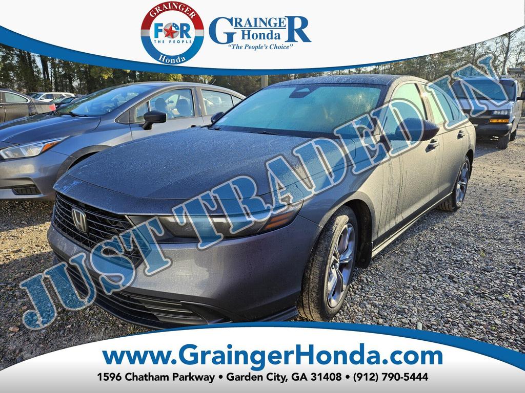 used 2024 Honda Accord car, priced at $28,500