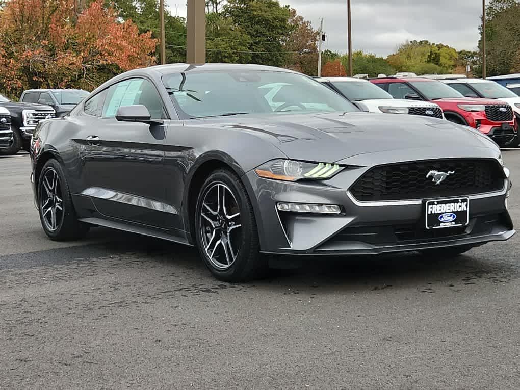 used 2021 Ford Mustang car, priced at $25,680