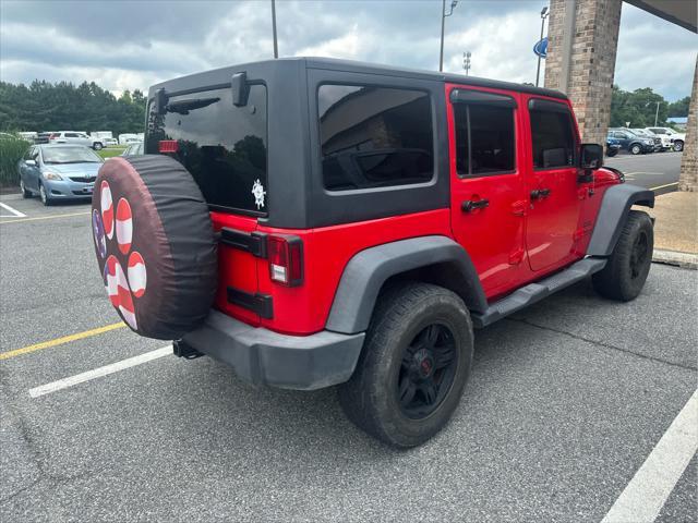 used 2015 Jeep Wrangler Unlimited car, priced at $17,889