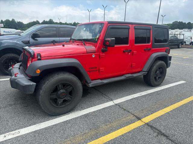 used 2015 Jeep Wrangler Unlimited car, priced at $17,889