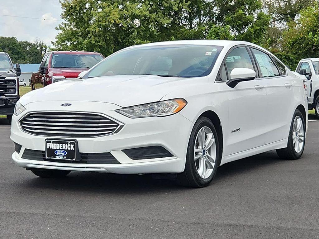 used 2018 Ford Fusion Hybrid car, priced at $17,985