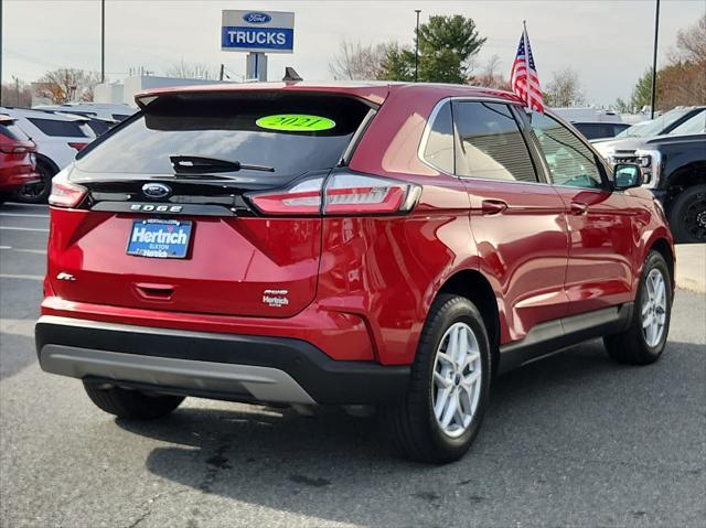 used 2021 Ford Edge car, priced at $24,623