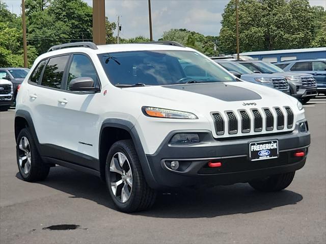used 2017 Jeep Cherokee car, priced at $16,446