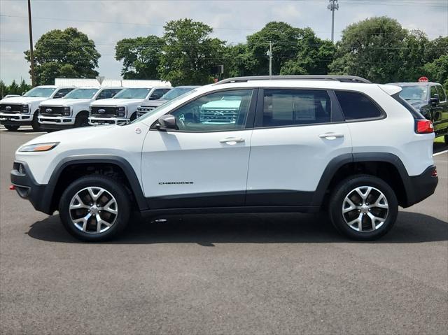 used 2017 Jeep Cherokee car, priced at $16,446