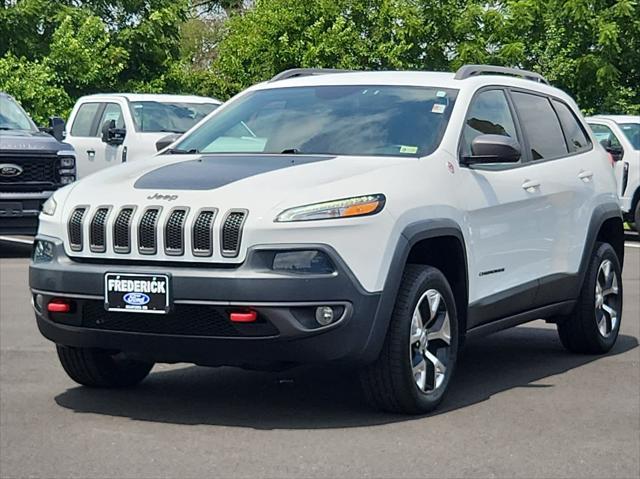 used 2017 Jeep Cherokee car, priced at $16,446