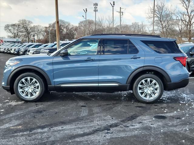 new 2025 Ford Explorer car, priced at $50,395