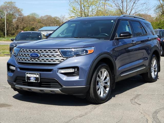 used 2021 Ford Explorer car, priced at $35,325