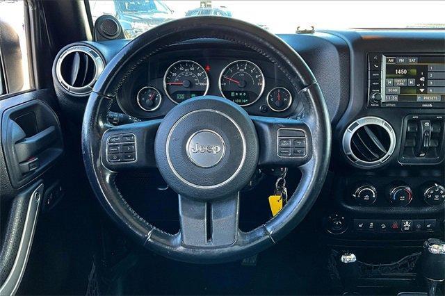 used 2014 Jeep Wrangler Unlimited car, priced at $16,527