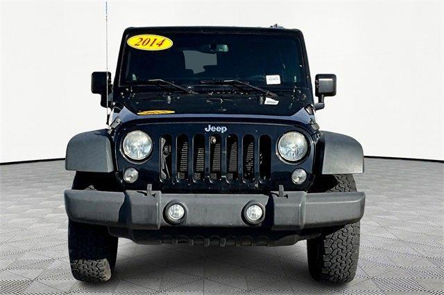 used 2014 Jeep Wrangler Unlimited car, priced at $16,527