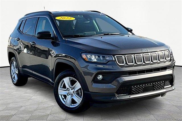 used 2022 Jeep Compass car, priced at $22,610