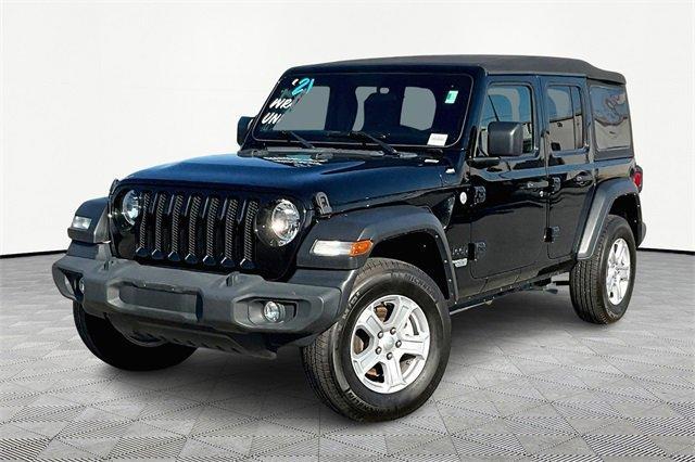 used 2021 Jeep Wrangler Unlimited car, priced at $30,638