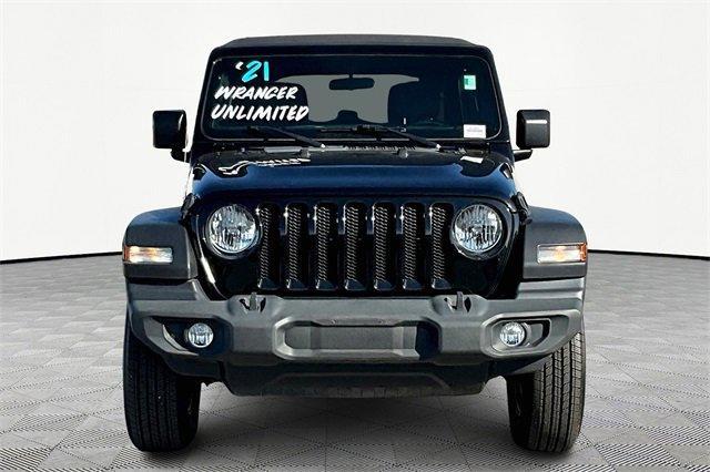 used 2021 Jeep Wrangler Unlimited car, priced at $30,638