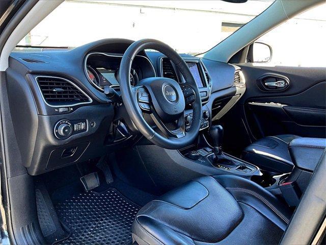 used 2022 Jeep Cherokee car, priced at $25,698