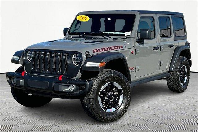 used 2021 Jeep Wrangler Unlimited car, priced at $37,816