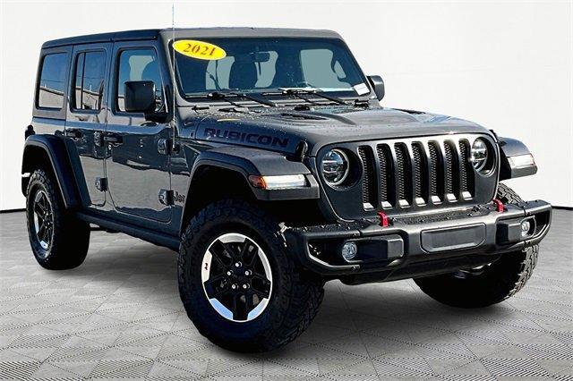 used 2021 Jeep Wrangler Unlimited car, priced at $42,483