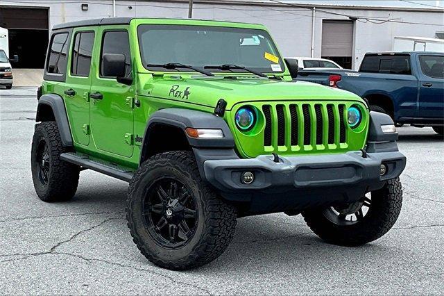 used 2018 Jeep Wrangler Unlimited car, priced at $31,322