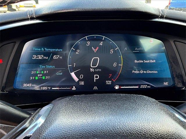 used 2024 Chevrolet Corvette car, priced at $72,357