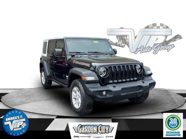 used 2021 Jeep Wrangler Unlimited car, priced at $29,997