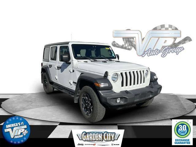 used 2021 Jeep Wrangler Unlimited car, priced at $28,497