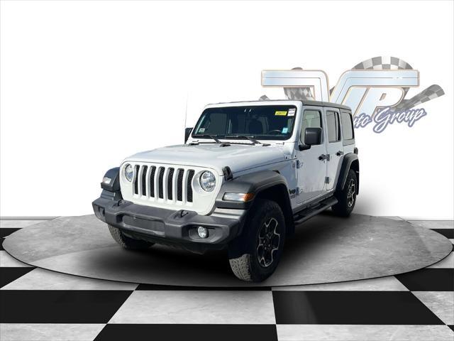 used 2021 Jeep Wrangler Unlimited car, priced at $28,497