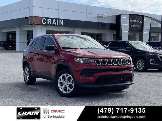used 2024 Jeep Compass car, priced at $23,875