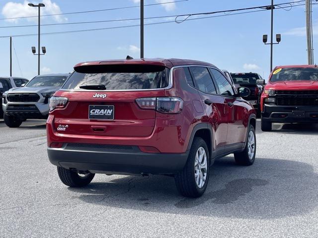used 2024 Jeep Compass car, priced at $23,875