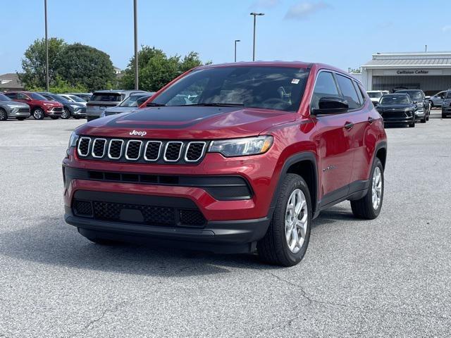 used 2024 Jeep Compass car, priced at $23,875