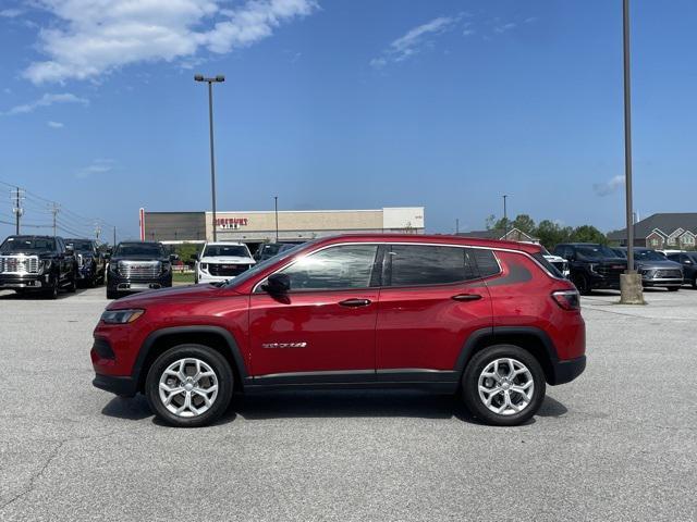 used 2024 Jeep Compass car, priced at $23,875