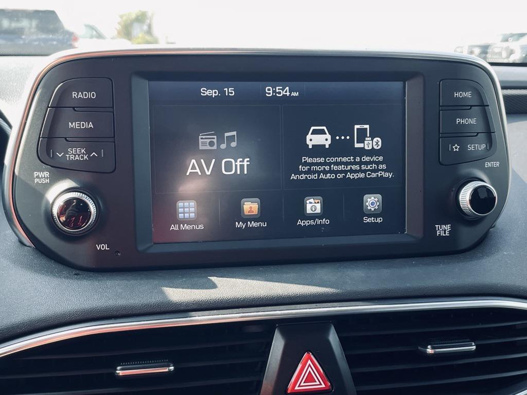 used 2019 Hyundai Santa Fe car, priced at $21,429