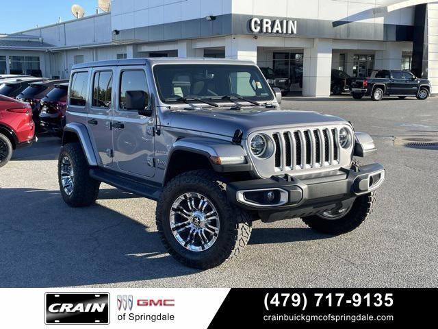 used 2018 Jeep Wrangler Unlimited car, priced at $30,880