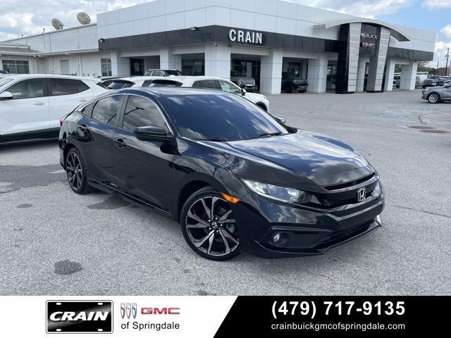 used 2021 Honda Civic car, priced at $19,750